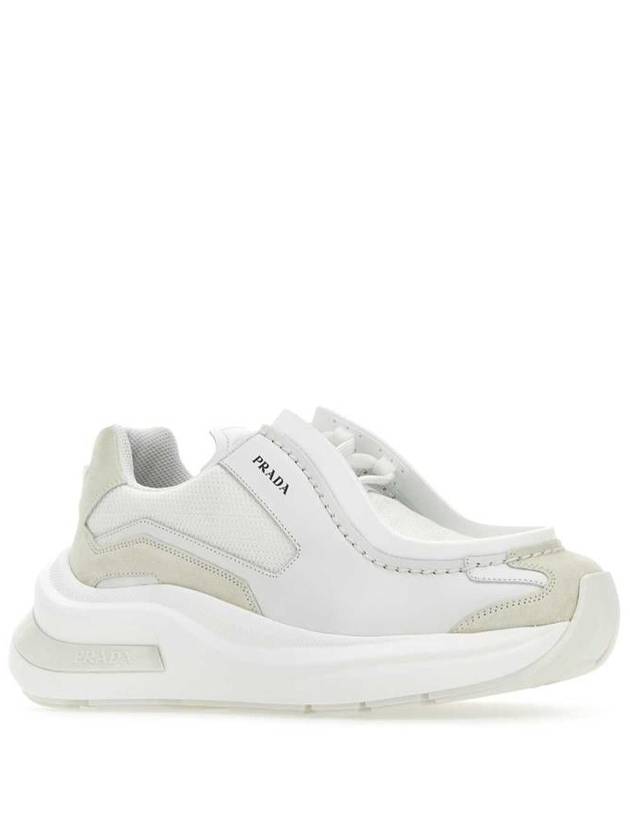 System Panel Low-Top Sneakers White - PRADA - BALAAN 3