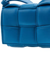 Candy Cassette Padded Mini Cross Bag Blue - BOTTEGA VENETA - BALAAN 8