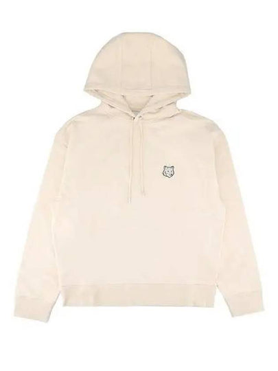 Bold Fox Head Patch Oversize Hoodie Beige - MAISON KITSUNE - BALAAN 2