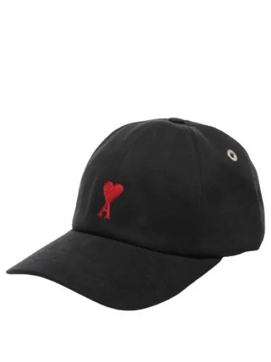 Chain Stitch Heart Logo Cap Women s Hat - AMI - BALAAN 1