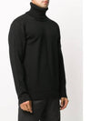 Shadow Project Wool Turtleneck Black - STONE ISLAND - BALAAN 3