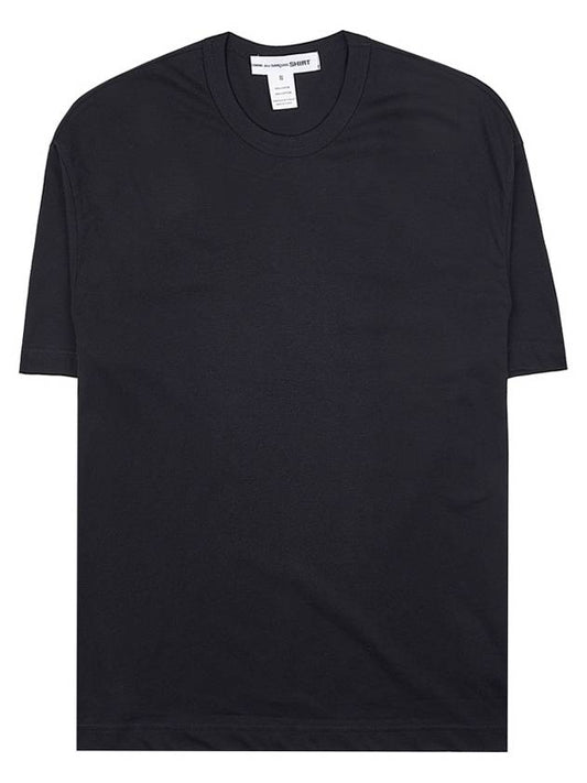 Cotton short sleeve tshirt FKT015 BLACK - COMME DES GARCONS - BALAAN 1