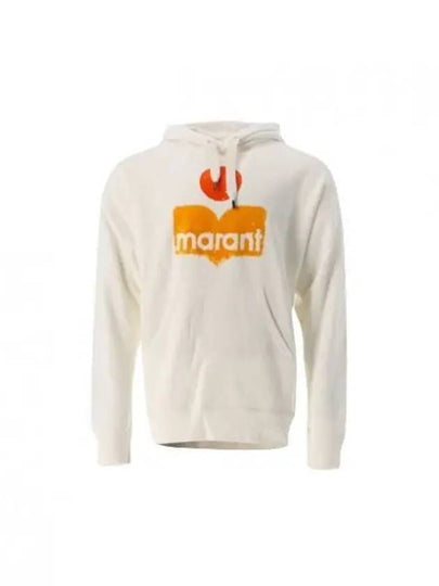 Miley Big Logo Hoodie White - ISABEL MARANT - BALAAN 2