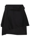 Meghan Kilt Unbalance Skirt Black - VIVIENNE WESTWOOD - BALAAN 3