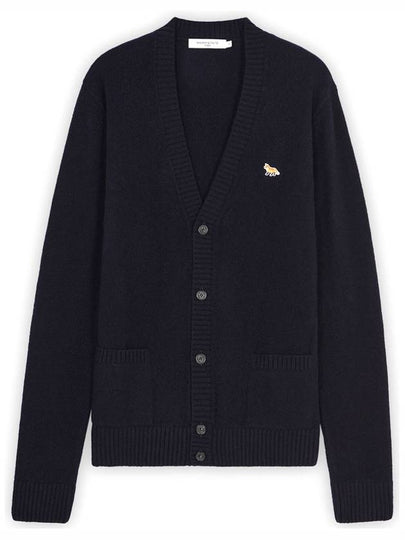 Baby Fox Patch Cosy Cardigan Navy - MAISON KITSUNE - BALAAN 2