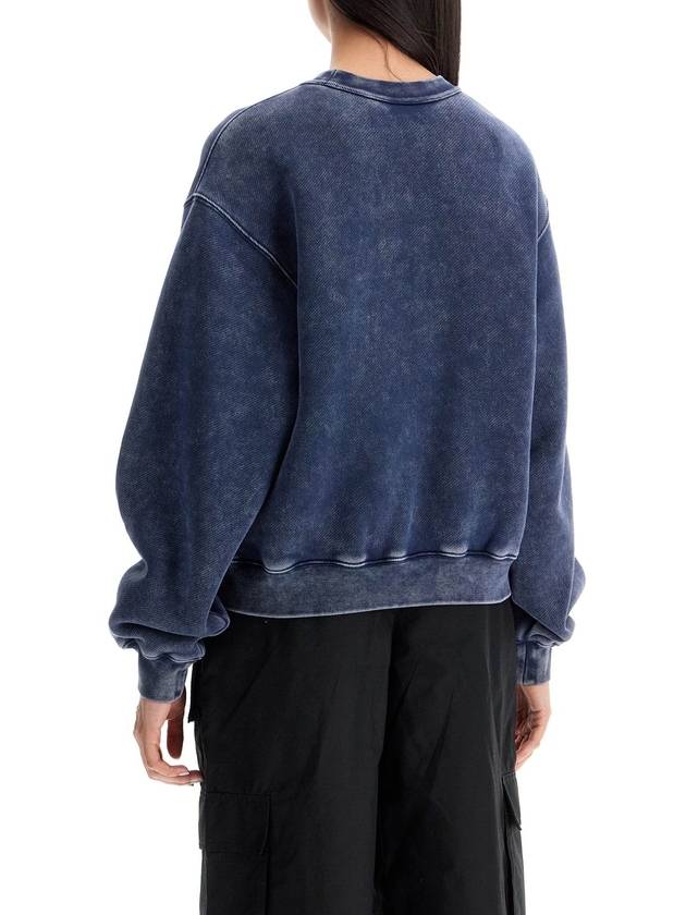 boxy crewneck sweat - ALEXANDER WANG - BALAAN 3