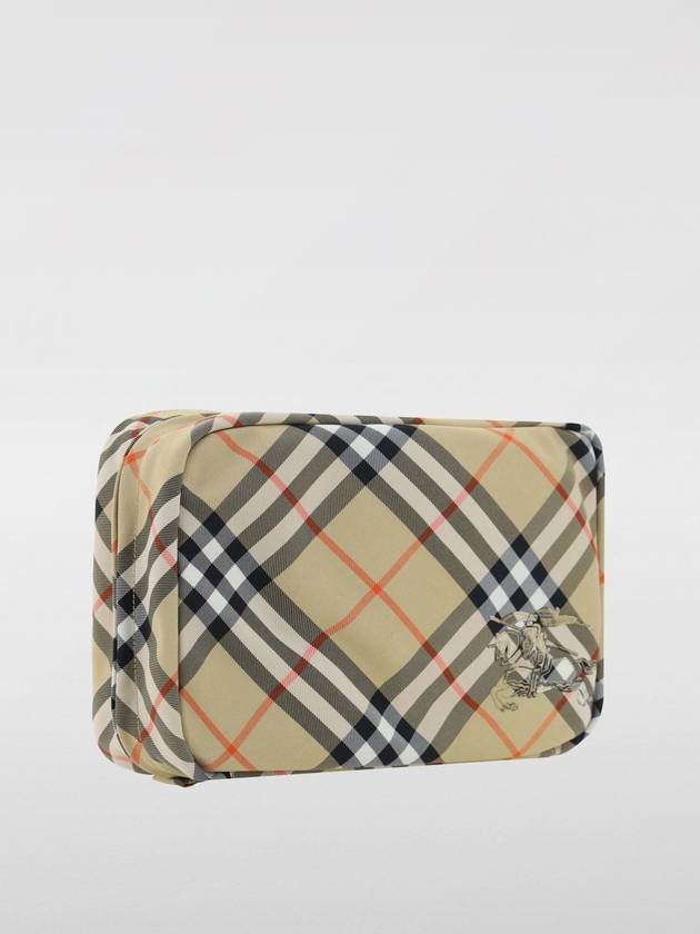 EKD Appliquéd Check Pouch Sand - BURBERRY - BALAAN 4