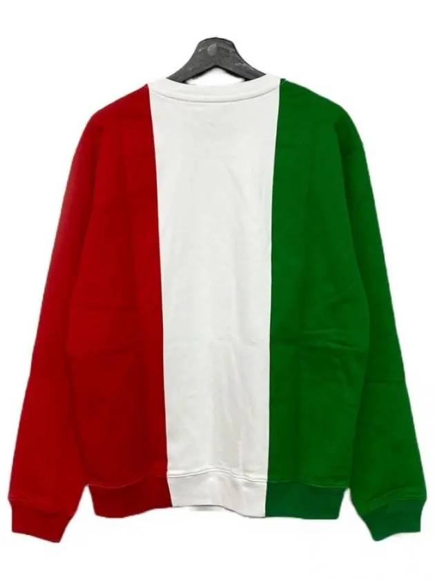 1736 2027 1888 Sweatshirt Red Green Moschino - MOSCHINO - BALAAN 3