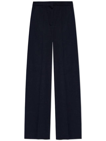 Max Mara Trousers Corea, Women's, Navy Blue - MAX MARA - BALAAN 1