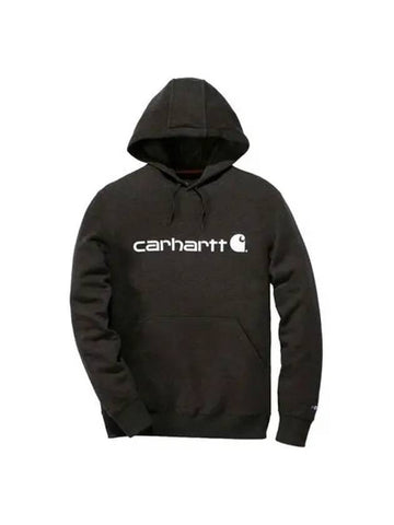 Signature graphic hoodie black 103873 013 - CARHARTT - BALAAN 1