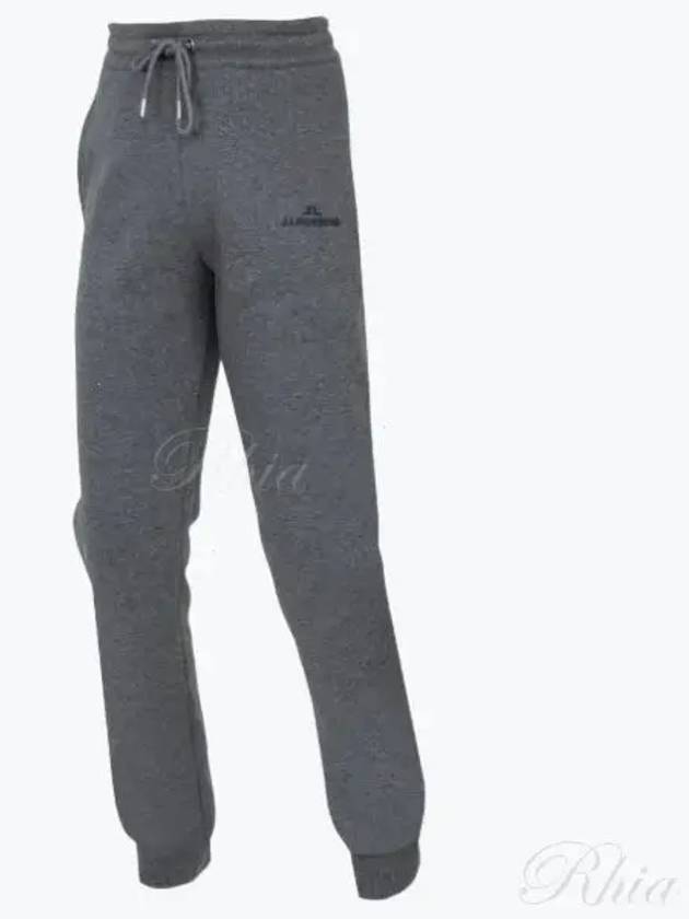 Alpha Track Pants Dark Grey Melange - J.LINDEBERG - BALAAN 2