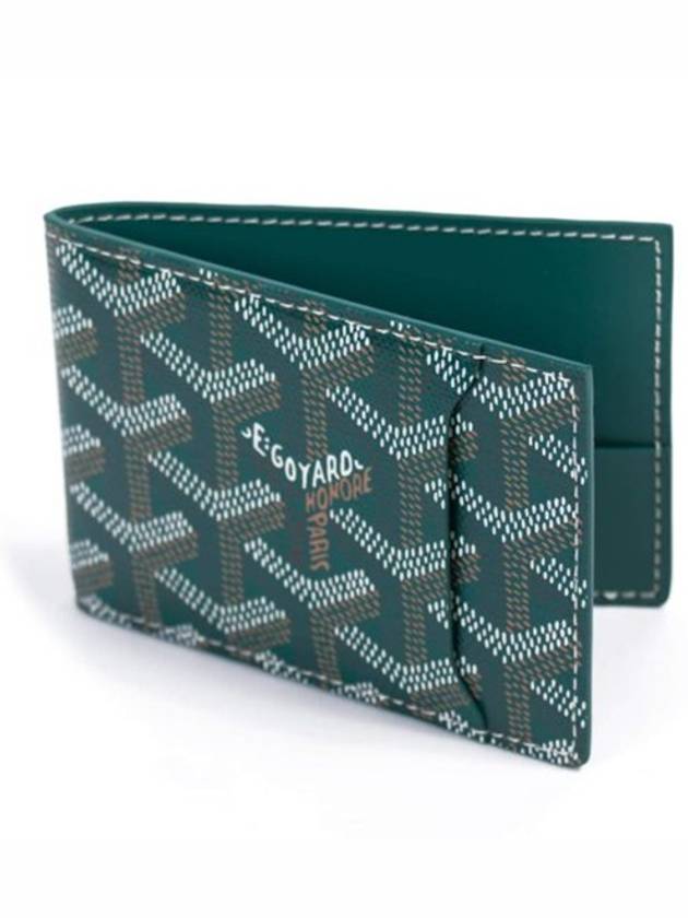 Insert Victoire Card Wallet Green - GOYARD - BALAAN.