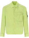 Chrome-R Pocket Over Long Sleeve Shirt Green - CP COMPANY - BALAAN 2