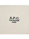 Skye Logo Sweatshirt Beige - A.P.C. - BALAAN 4