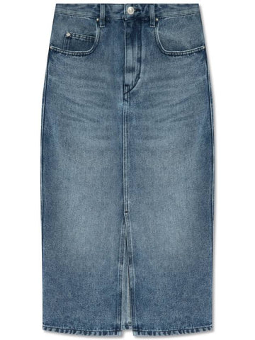 Isabel Marant ‘Tilauria’ Denim Skirt, Women's, Blue - ISABEL MARANT - BALAAN 1