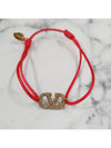 V logo signature crystal knot bracelet bracelet 3W2J0F81 YAB CM8 - VALENTINO - BALAAN 3