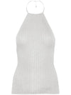 Tamesis halterneck knit top light gray - PALOMA WOOL - BALAAN 1