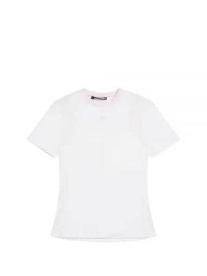 Addie Short Sleeve T-Shirt White - J.LINDEBERG - BALAAN 2