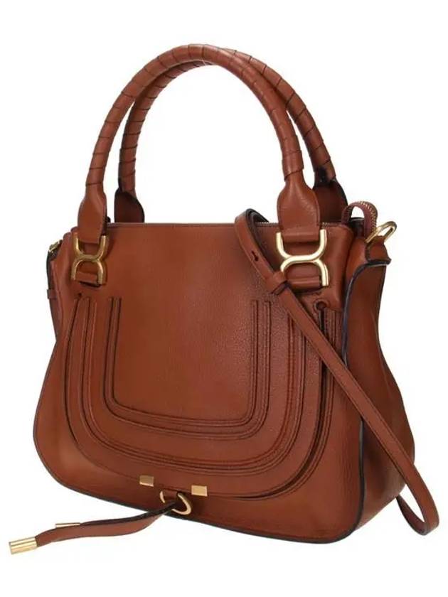 Marcie Medium Tote Bag Brown - CHLOE - BALAAN 3