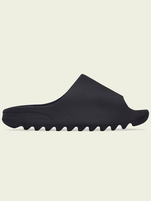 Yeezy Onyx Slippers Black - ADIDAS - BALAAN 5