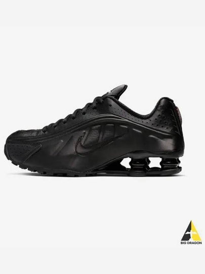 Shox R4 Low Top Sneakers Black - NIKE - BALAAN 2