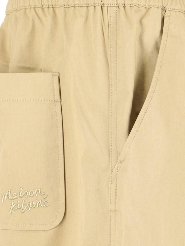 Short Pants MM01119WW0102P357 BEIGE - MAISON KITSUNE - BALAAN 5