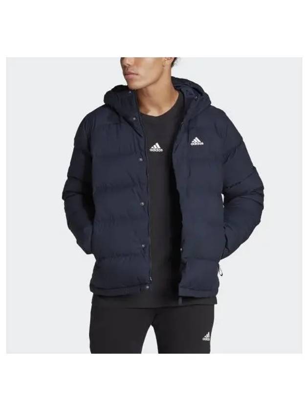 Helionic Hooded Down Padding Navy - ADIDAS - BALAAN 2