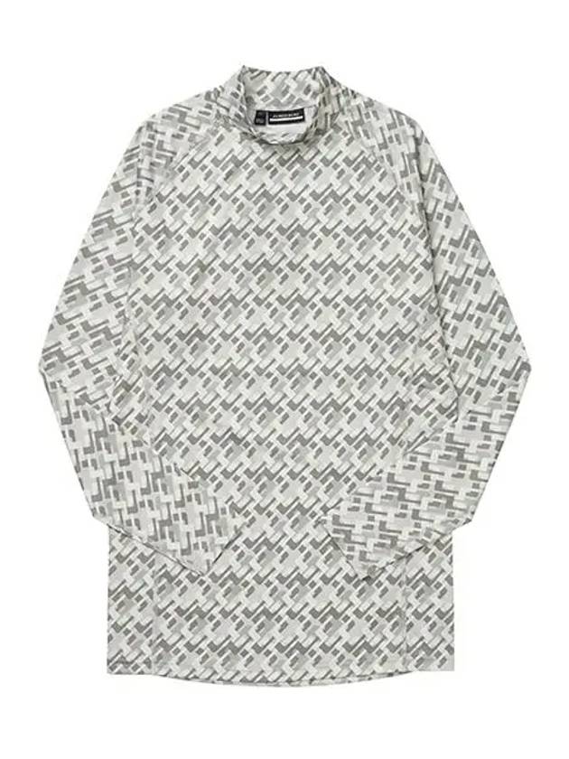 Eloy Print JL Micro Bridge Long Sleeve T-Shirt Grey - J.LINDEBERG - BALAAN 5