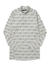 Eloy Print JL Micro Bridge Long Sleeve T-Shirt Grey - J.LINDEBERG - BALAAN 3