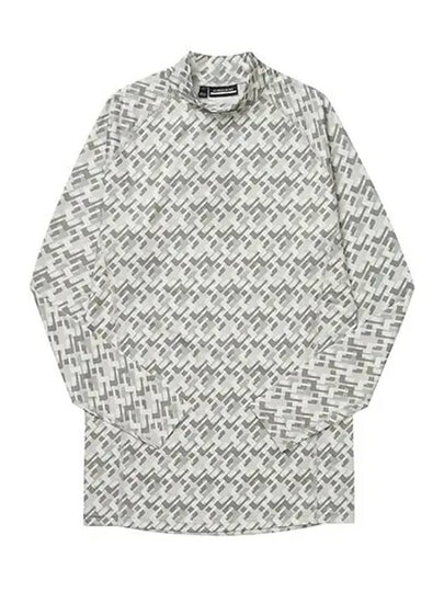 Eloy Print JL Micro Bridge Long Sleeve T-Shirt Grey - J.LINDEBERG - BALAAN 2