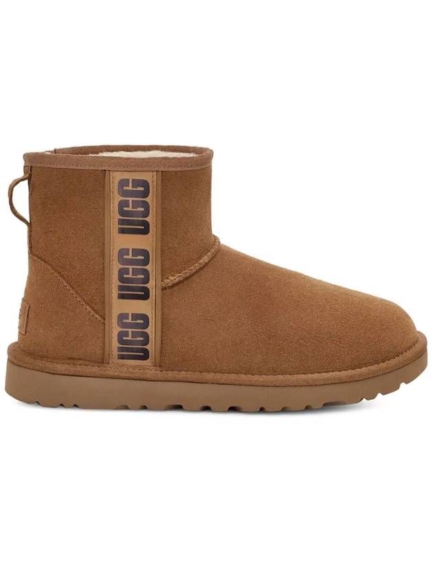 Women's Classic Mini II Logo Winter Boots Chestnut - UGG - BALAAN 2