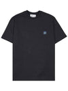 Arch Graphic Cotton Short Sleeve T-Shirt Black - SOLID HOMME - BALAAN 3