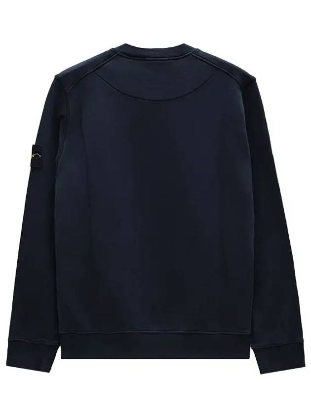 Compass Patch Cotton Sweatshirt Navy - STONE ISLAND - BALAAN 6