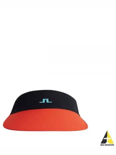 Women's Vilma Big Visor Orange Black - J.LINDEBERG - BALAAN 2