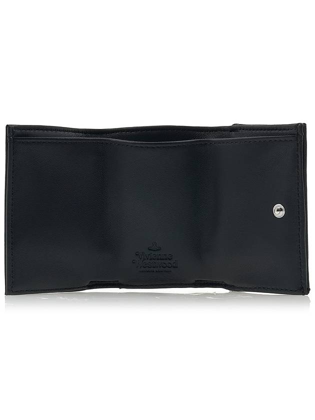 Women's Nappa Half Wallet Black - VIVIENNE WESTWOOD - BALAAN 11