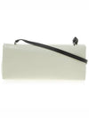 Logo Patent Leather Shoulder Bag White - JIL SANDER - BALAAN 4