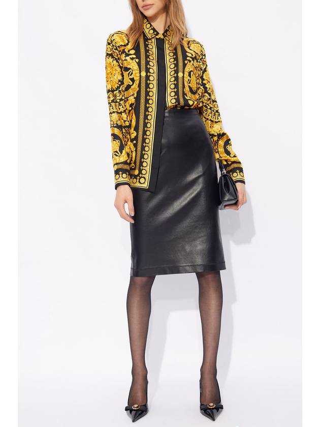 Shirt 1001360 1A10193 5B000 NERO ORO - VERSACE - BALAAN 3