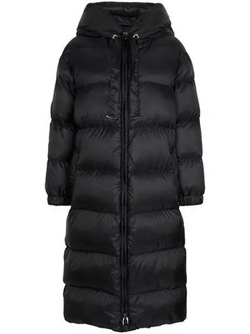 black Seypa hooded down jacket SEIPA 009 1208730 - MAX MARA - BALAAN 1