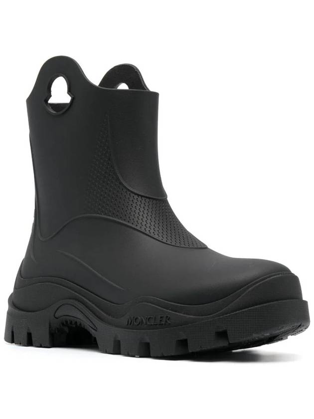 Misty Elastodien Rain Boots Black - MONCLER - BALAAN 3