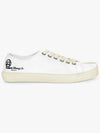 Tabi Canvas Low Top Sneakers White - MAISON MARGIELA - BALAAN 3