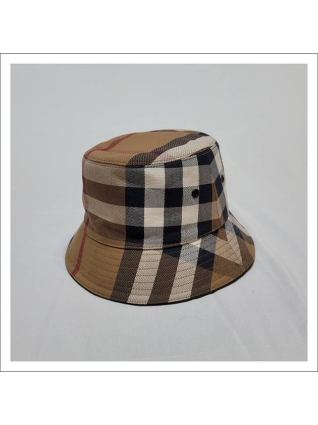 House Check Bucket Hat Brown - BURBERRY - BALAAN 2