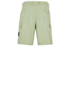 Men's Logo Patch Cargo Shorts Sage Green - STONE ISLAND - BALAAN 3