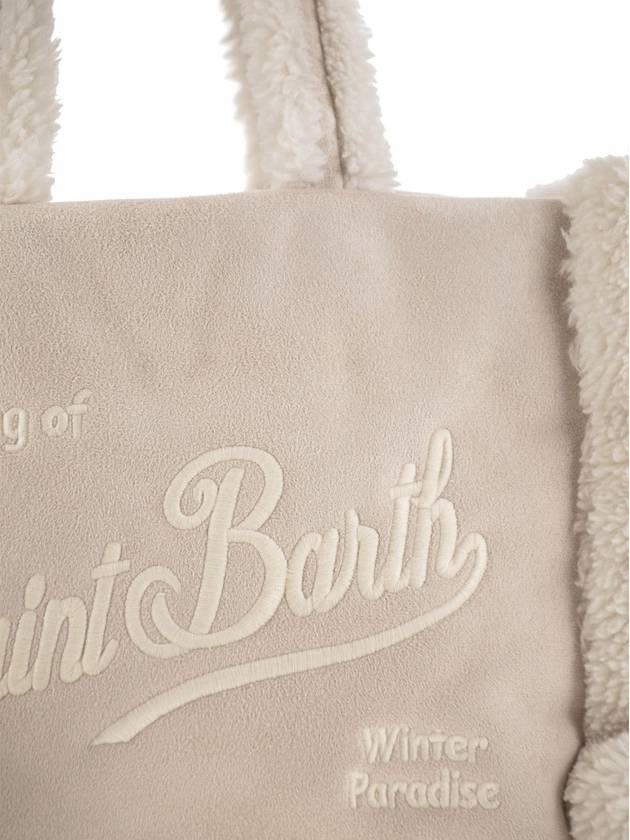 Small soft faux sheepskin bag with Saint Barth logo and shoulder strap - MC 2 SAINT BARTH - BALAAN 5