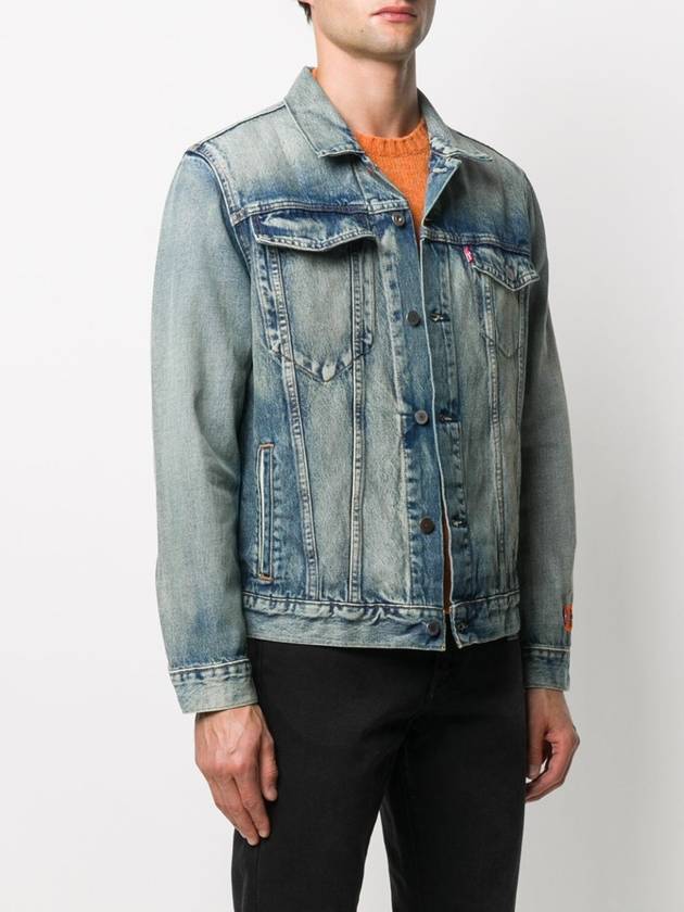 Trucker Denim Jacket Blue - HERON PRESTON - BALAAN 5