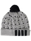 Hat UKH040AY1024 055 Gray - THOM BROWNE - BALAAN 2