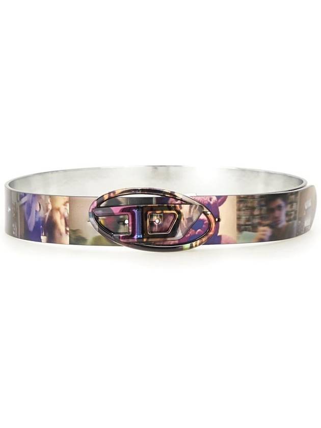 Diesel Belt With "Livestream" Print - DIESEL - BALAAN 1