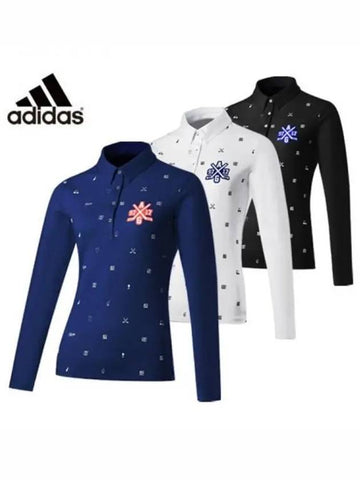 Clima Cool Long Sleeve Women s Polo Shirt T Domestic Product GQG022081776683 - ADIDAS GOLF - BALAAN 1