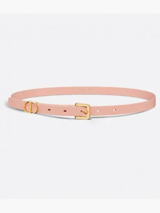 30 Montaine Loop Calfskin Belt Light Pink - DIOR - BALAAN 2