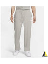 NSW Club Knit Open Hem Track Pants Gray - NIKE - BALAAN 2