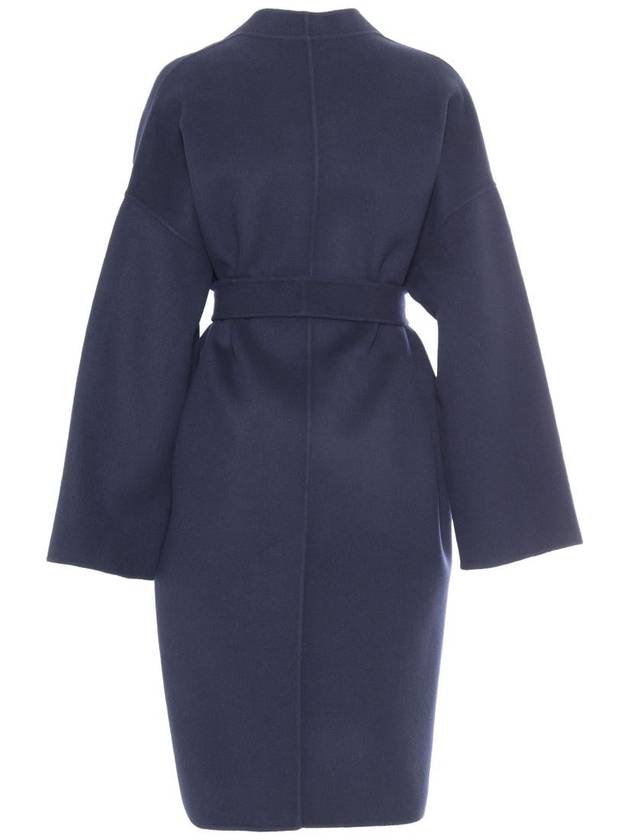 Eris Wool Single Coat Blue - WEEKEND MAX MARA - BALAAN 3